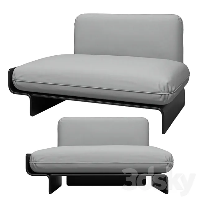 Bardot armchair 3DModel Bardot armchair 3DModel