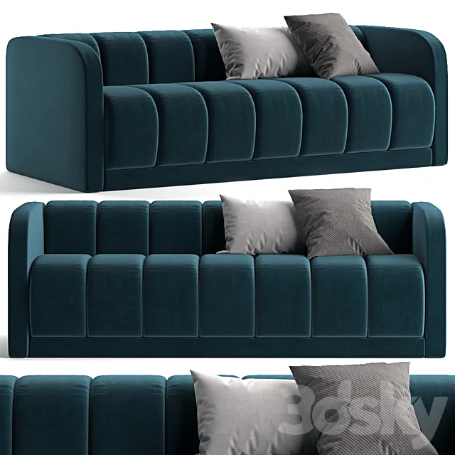 Bardot Sofa West Elm 3DModel Bardot Sofa West Elm 3DModel
