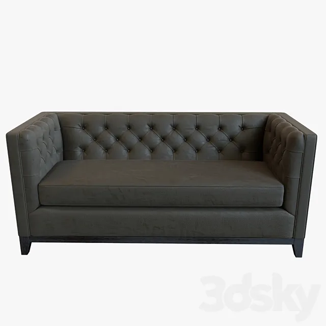 BARKER SOFA 3D Model BARKER SOFA 3D Model