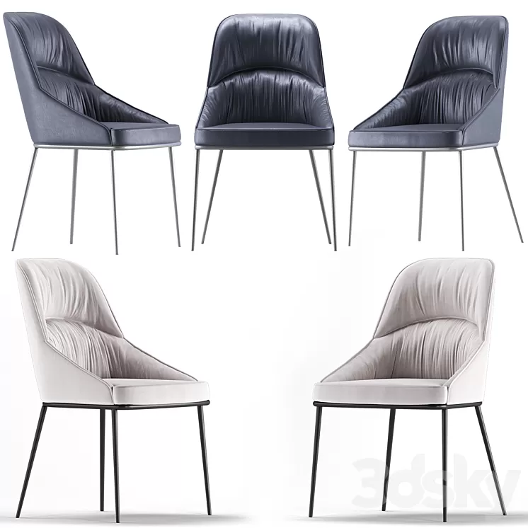 Barkley chair 3D Model Barkley chair 3D Model