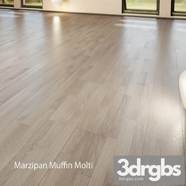Barlinek floorboard – decor line – marzipan muffin molti 3D Model Download