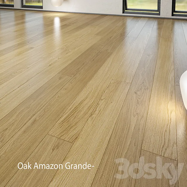 Barlinek Floorboard – Pure Line – Oak Amazon Grande 3D Model Barlinek Floorboard – Pure Line – Oak Amazon Grande 3D Model