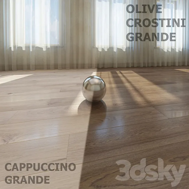 Barlinek OAK CAPPUCCINO GRANDE_OLIVE CROSTINI GRANDE 3D Model Barlinek OAK CAPPUCCINO GRANDE_OLIVE CROSTINI GRANDE 3D Model