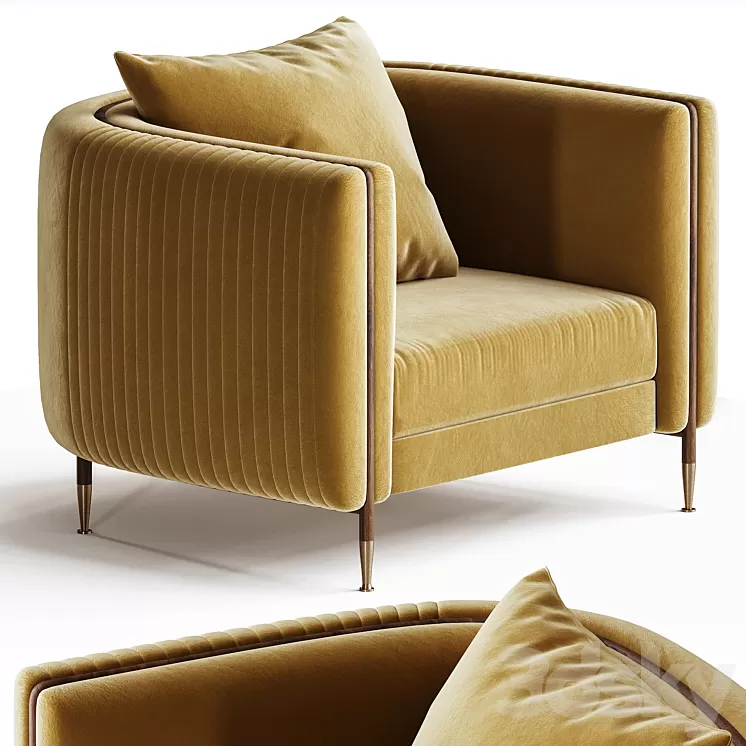 barlow arm chair 3D Model barlow arm chair 3D Model