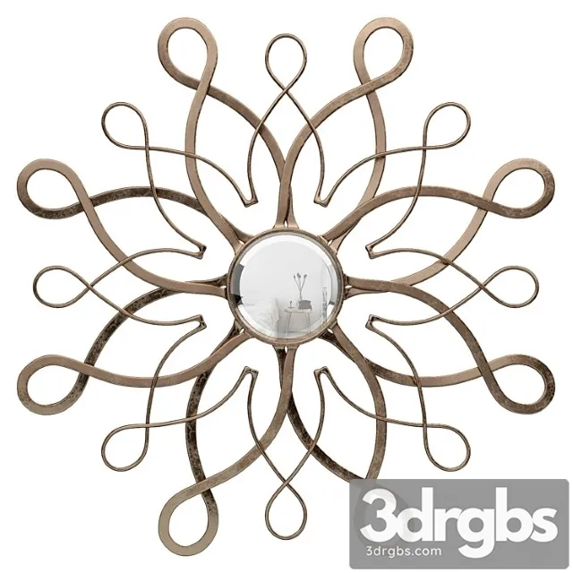 Barnabas sunburst accent mirror rdbl4428 3D Model Download Barnabas sunburst accent mirror rdbl4428 3D Model Download