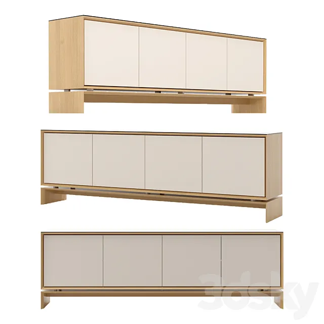 Barnes buffet table 3D Model Barnes buffet table 3D Model