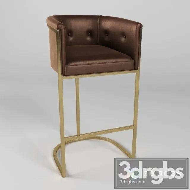 Barni Stul Kalvin Chair 3D Model Download