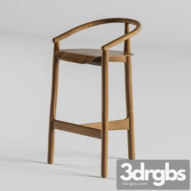 Barnyi Stul Paged Evo H 2940 3D Model Download