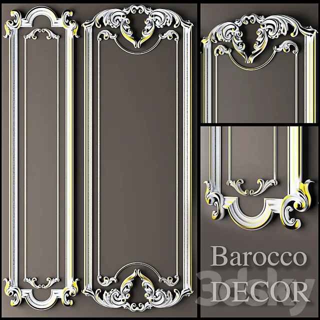 Barocco Decor2 3DModel Barocco Decor2 3DModel