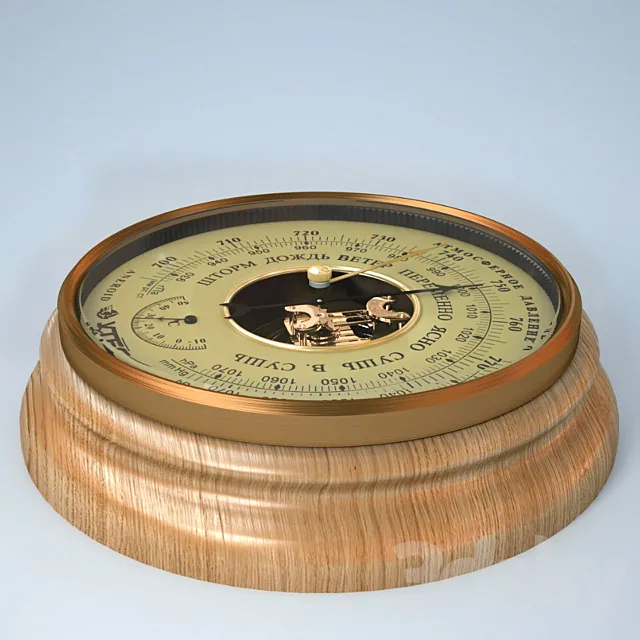 Barometer 3D Model Barometer 3D Model