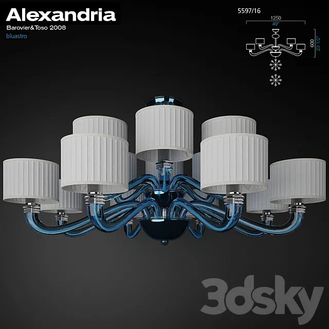 Barovier & Toso. Alexandria 5597 3DModel