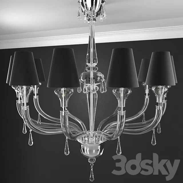 Barovier & Toso Maine 558611 3D Model Barovier & Toso Maine 558611 3D Model