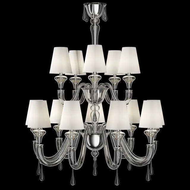 Barovier & Toso Maryland 5587-14 3D Model Barovier & Toso Maryland 5587-14 3D Model