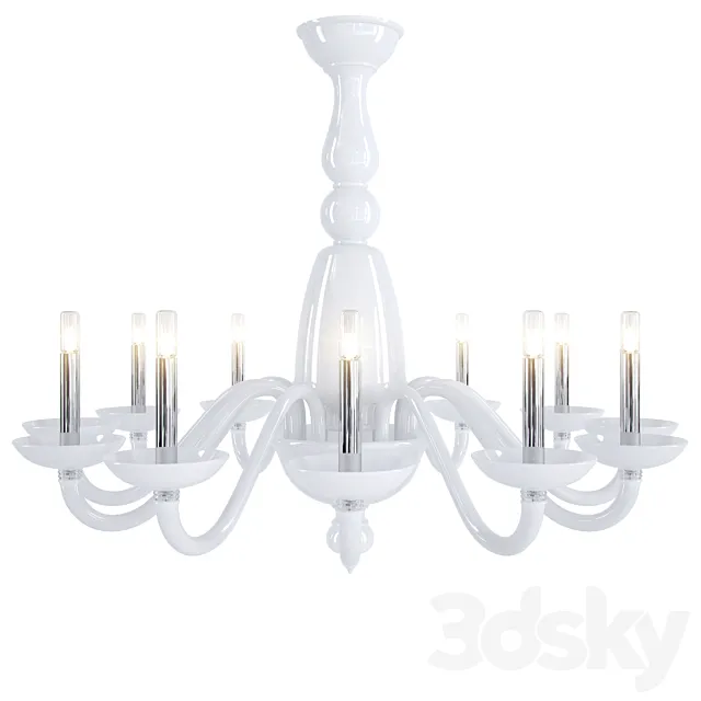 Barovier & toso Palladiano 3D Model Barovier & toso Palladiano 3D Model