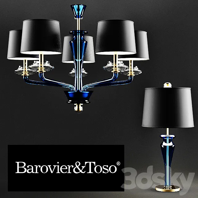 Barovier&Toso _ Saint Germain 3D Model Barovier&Toso _ Saint Germain 3D Model