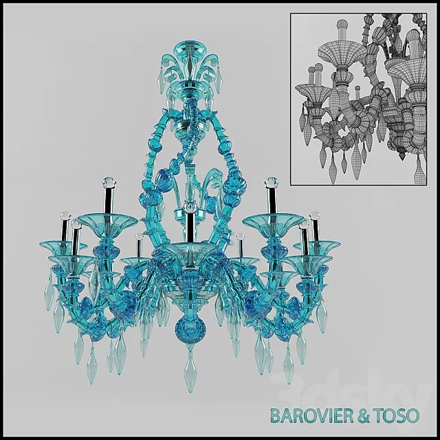 BAROVIER&TOSO _ SAN GIORGIO 5558 3DModel BAROVIER&TOSO _ SAN GIORGIO 5558 3DModel