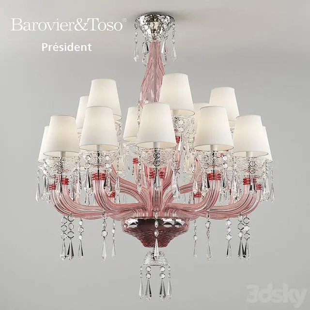 Barovier&Toso President 5695 18A 3D Model Barovier&Toso President 5695 18A 3D Model