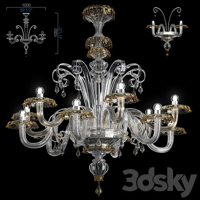 Barovier&Toso Rabat 3D Model Barovier&Toso Rabat 3D Model
