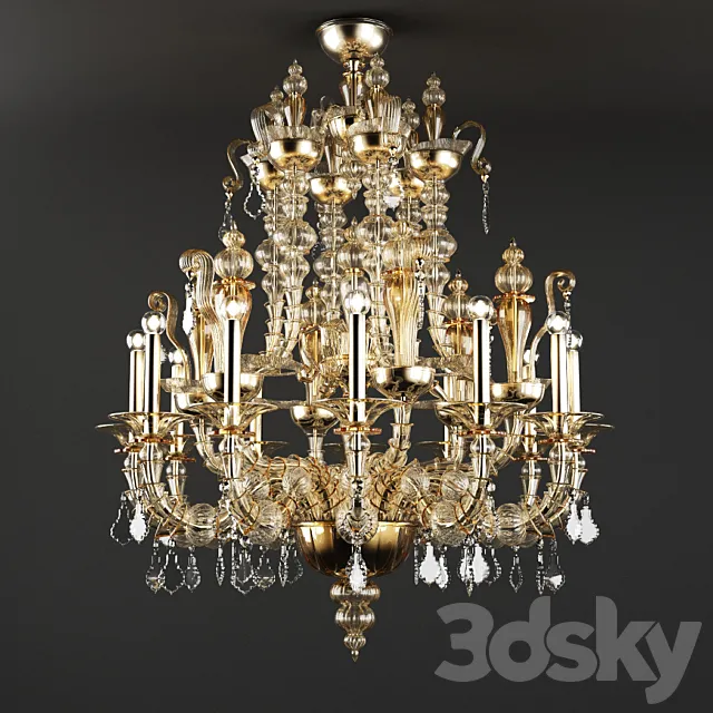Barovier&Toso Riyadh 5349_12 3D Model Barovier&Toso Riyadh 5349_12 3D Model