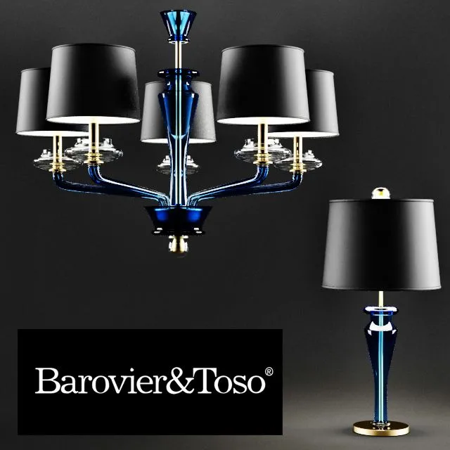 Barovier&Toso Saint Germain 3D Model Barovier&Toso Saint Germain 3D Model