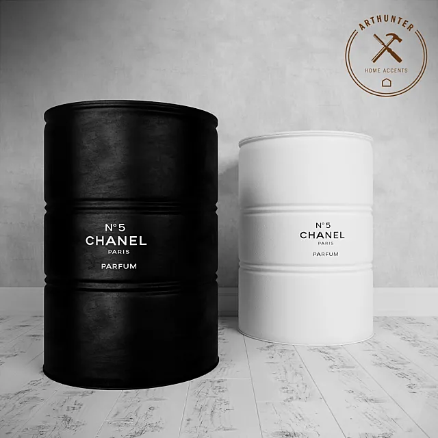BARREL «CHANEL» 3D Model BARREL «CHANEL» 3D Model