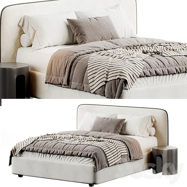 Barry bed with compartment By Lavsit 3D Model Barry bed with compartment By Lavsit 3D Model