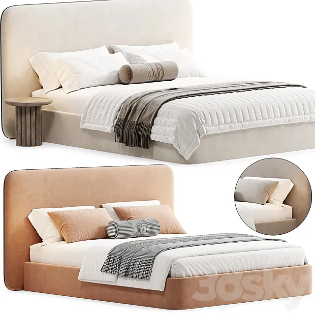 Barry bed with compartment By Lavsit 3D Model Barry bed with compartment By Lavsit 3D Model