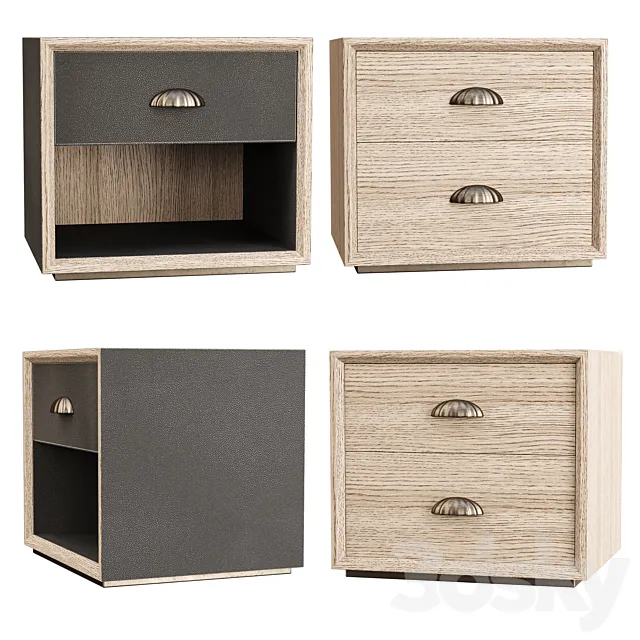 Barry bedside tables 3DModel