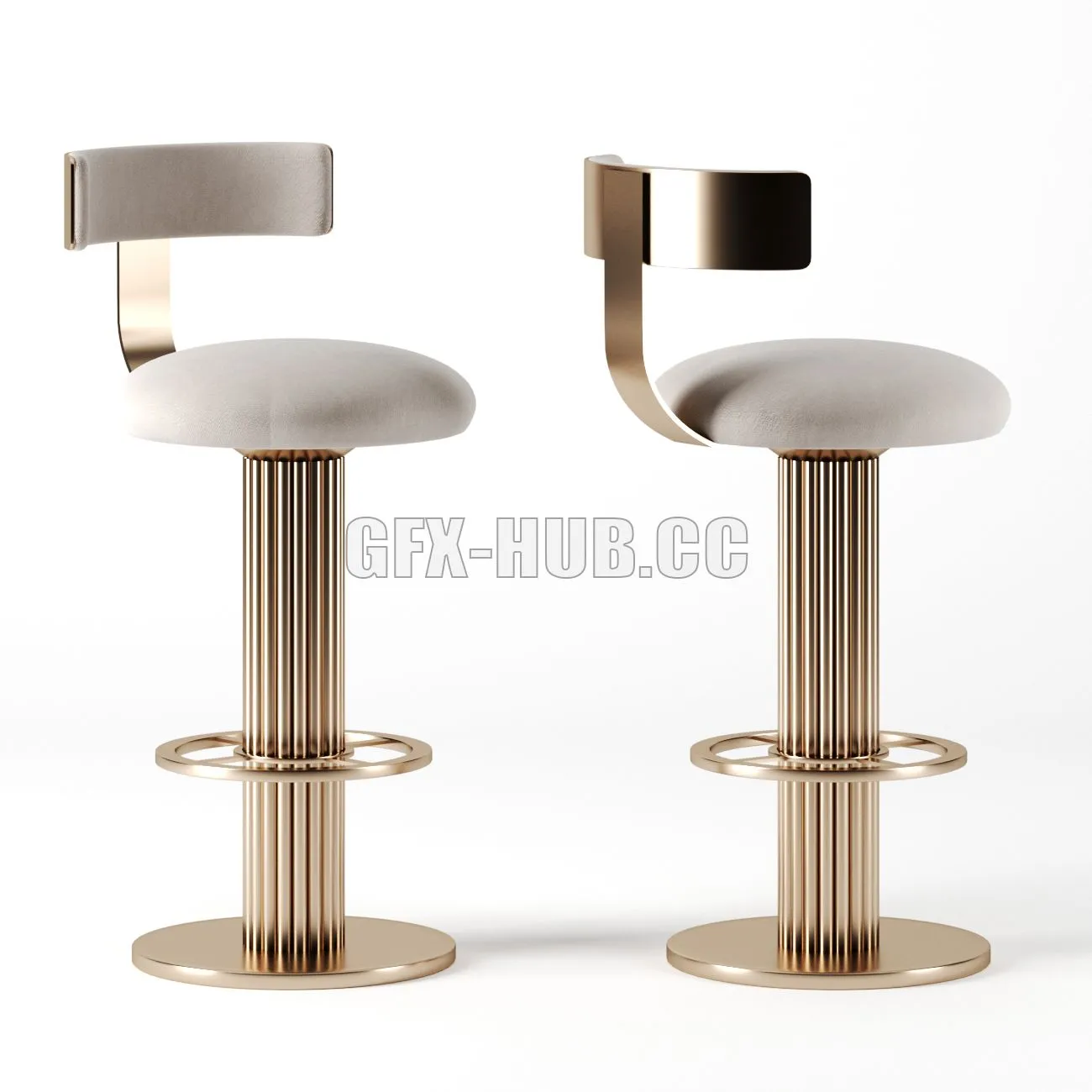 Barsools by Designs for Leisure 3D Model