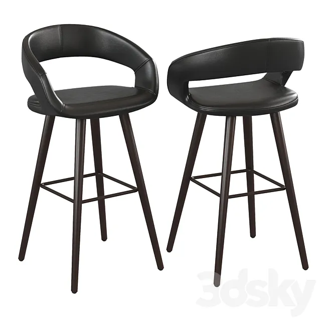 Barstool 29 inch 3D Model