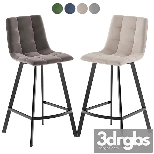 Barstool Chilli 3D Model Download