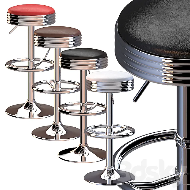 Barstool Constantino Detroit Bar stool 3DModel