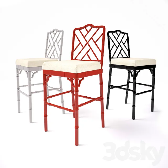Barstool Dayna 3D Model