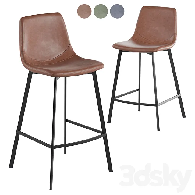 Barstool hamilton 3DModel