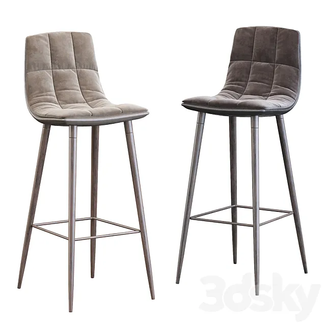 Barstool lecco 3D Model