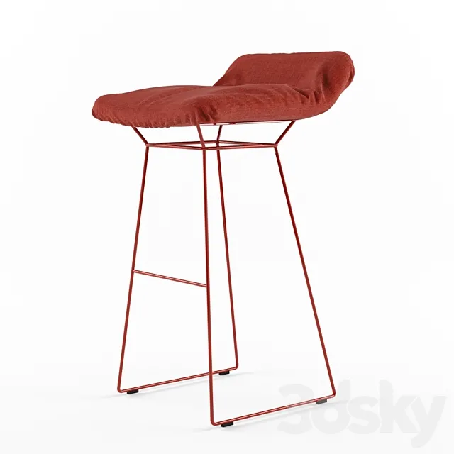 Barstool Leya bar stool 3D Model