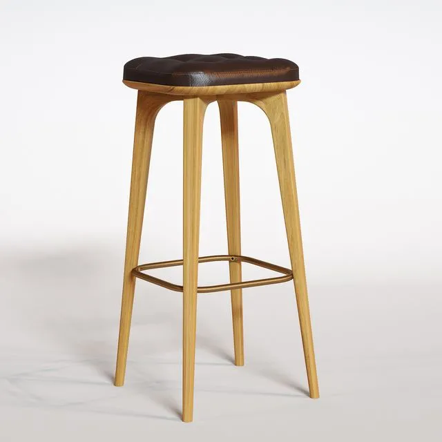 Barstool Neri & Ho 3D Model Barstool Neri & Ho 3D Model