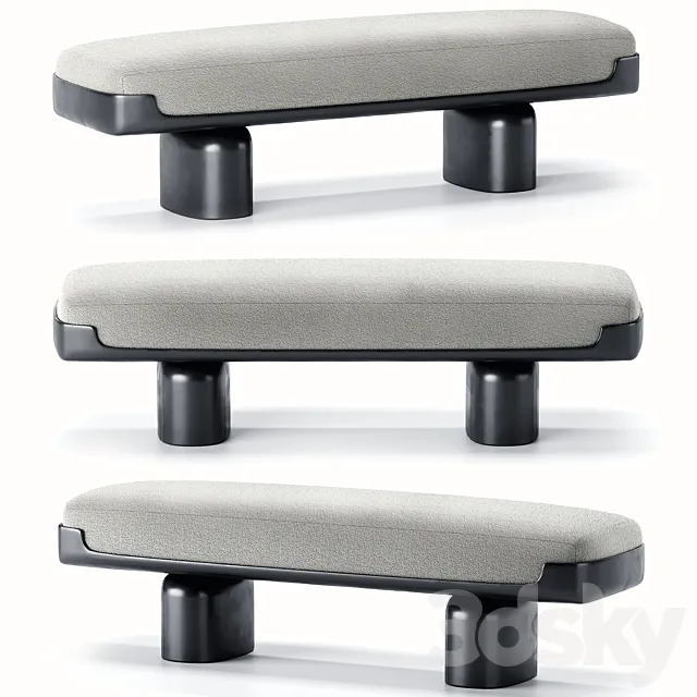 Barth Ottoman by CornerDesign 3DModel Barth Ottoman by CornerDesign 3DModel