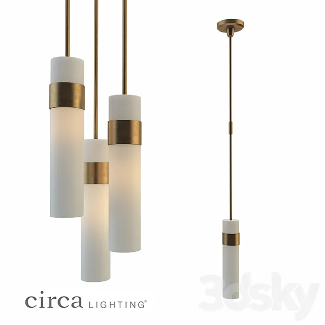 Barton Mini Single Pendant 3DModel Barton Mini Single Pendant 3DModel