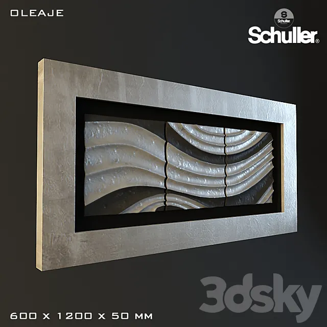 Bas Schuller OLEAJE 751112 3D Model Bas Schuller OLEAJE 751112 3D Model