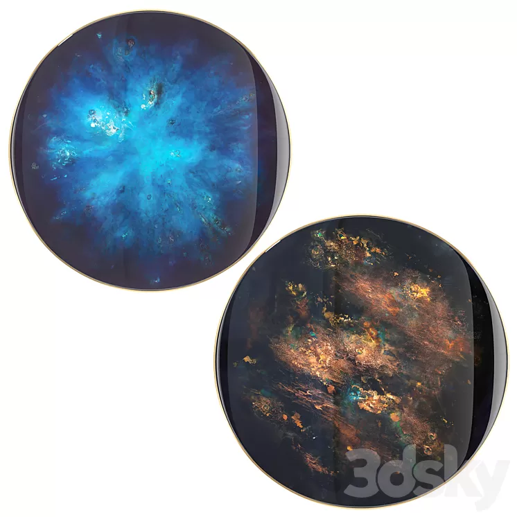 Based Upon Disc Sculptures 01 3D Model Free Download