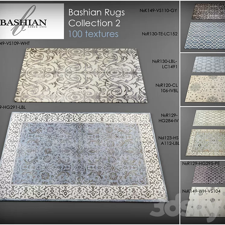 Bashian rugs2 3D Model Bashian rugs2 3D Model