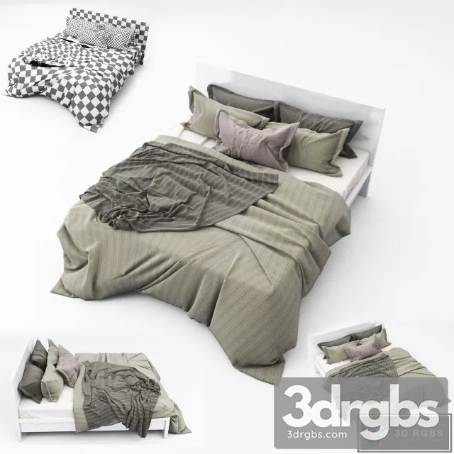 Basic Bed 3 3D Model Download Basic Bed 3 3D Model Download