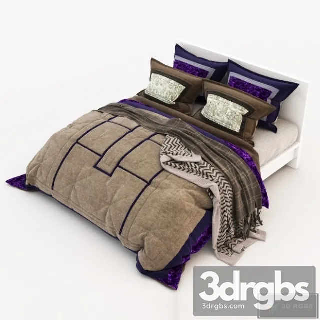 Basic Bed 4 3D Model Download Basic Bed 4 3D Model Download