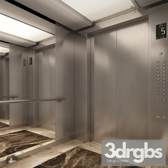 Basic Elevator 3D Model Download