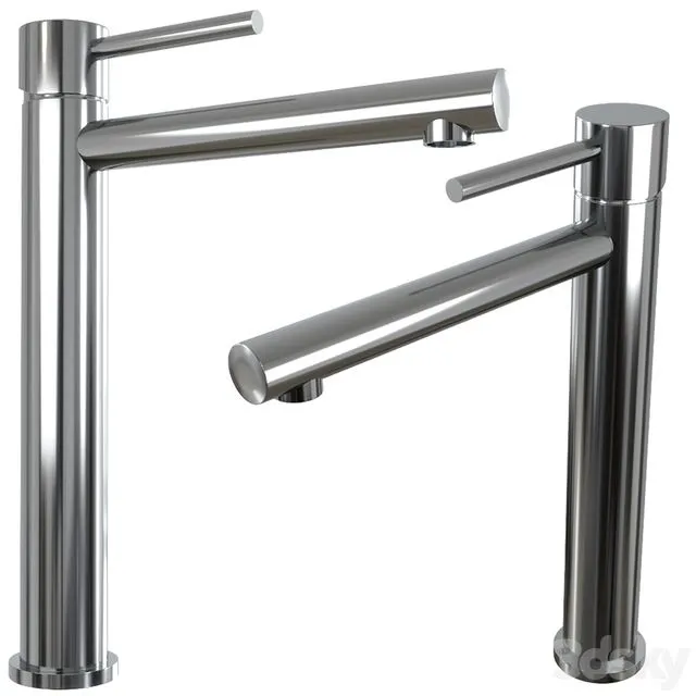 Basin faucet Allen Brau Glority 5.51002-00 chrome 3D Model Basin faucet Allen Brau Glority 5.51002-00 chrome 3D Model