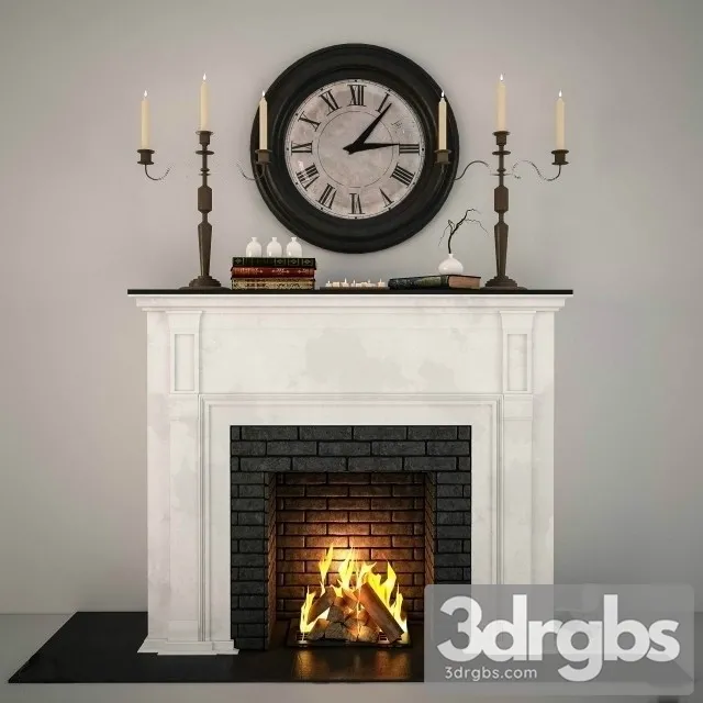 Basket Fire Logs 3D Model Download