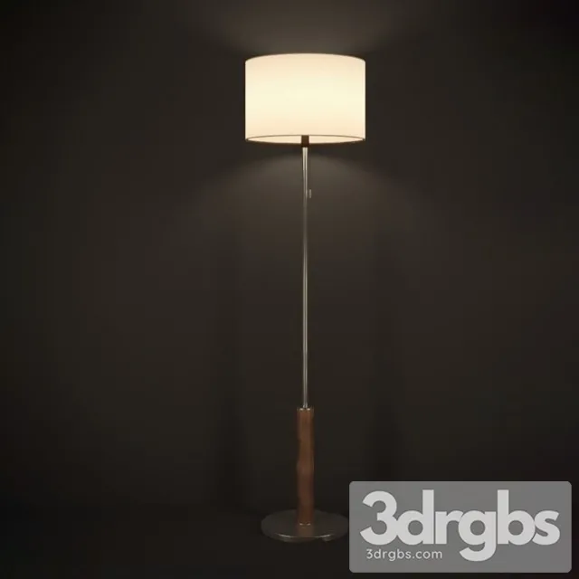 Basket Floor Lamp 3D Model Download
