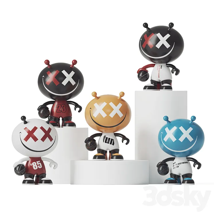 basketball boy 3D Model Free Download