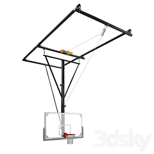 Basketball hoop – Basketball goal 3D Model
